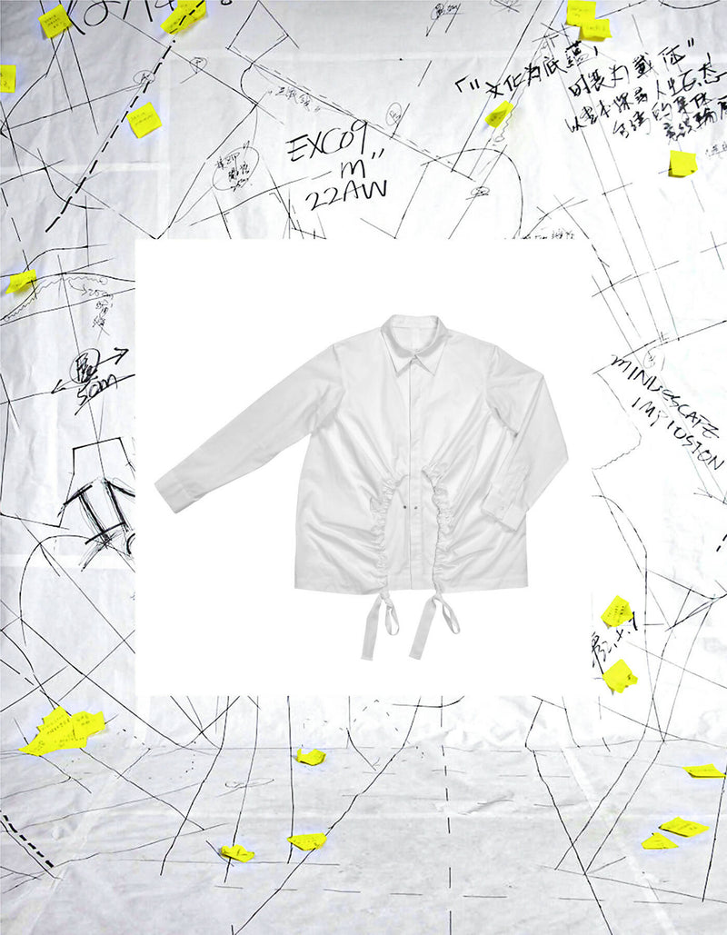 Symmetrical Triangle Structure Shirt