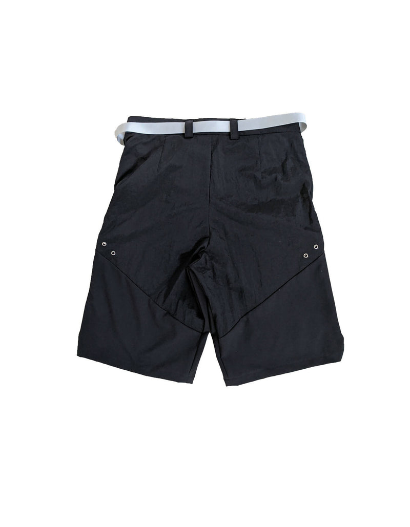 Slashed Track Shorts