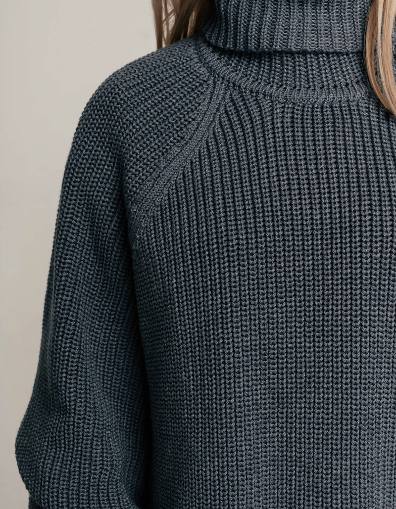 Margee Oversized Gray Sweater