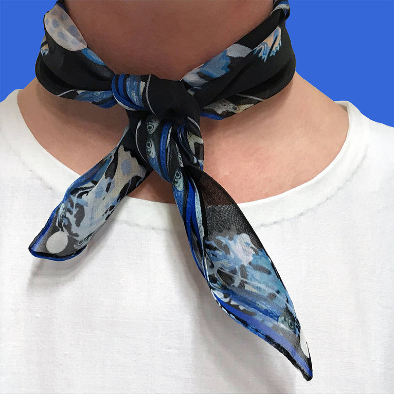 Original Sardines Silk Scarf