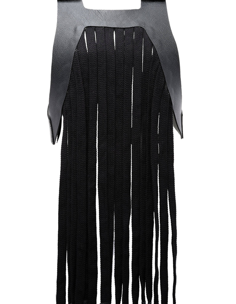 Contemporary Leather Rope Body Top Kashan