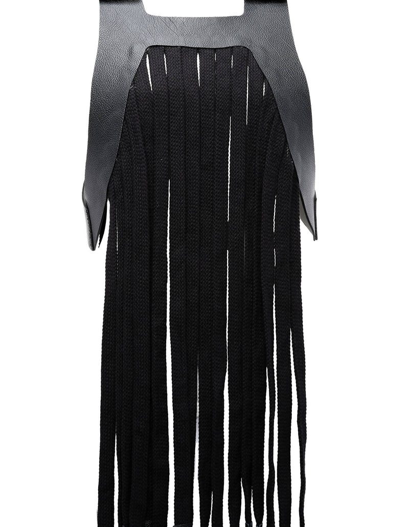 Contemporary Leather Rope Body Top Kashan