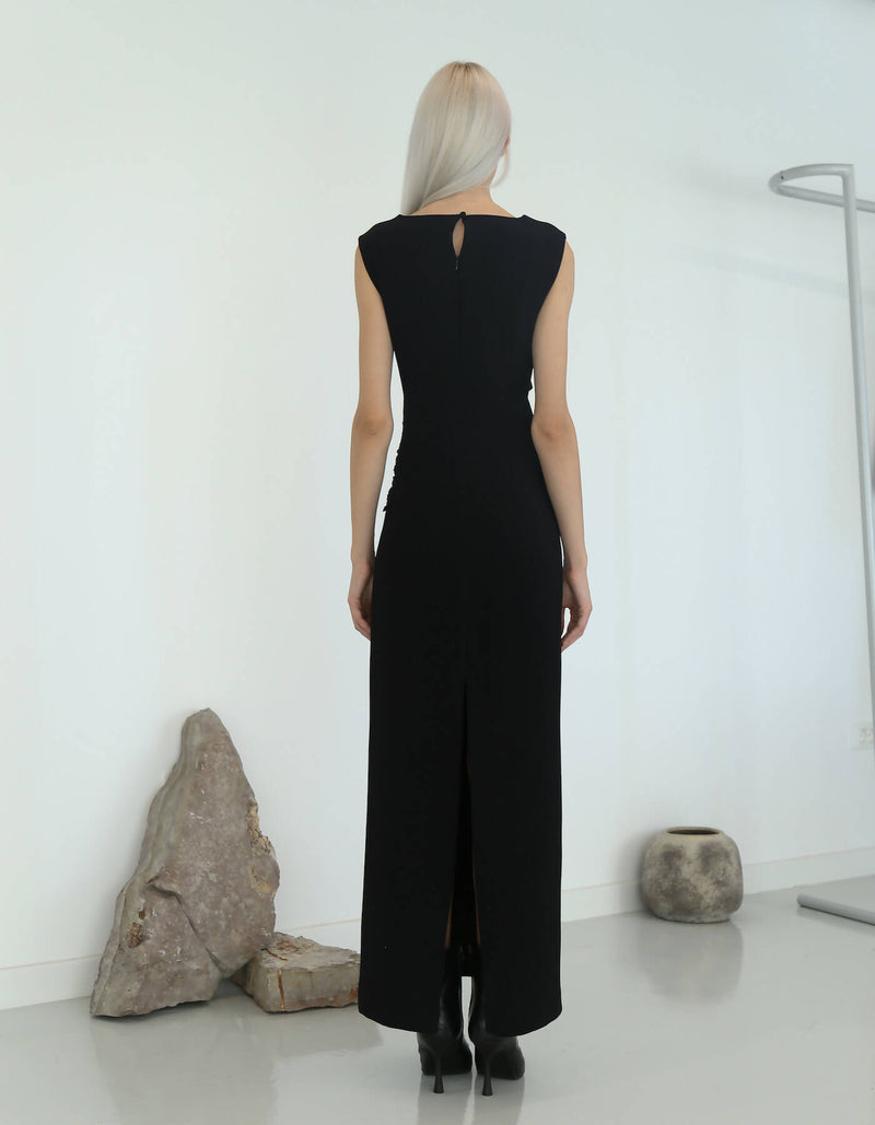 Calypso Black Long Dress