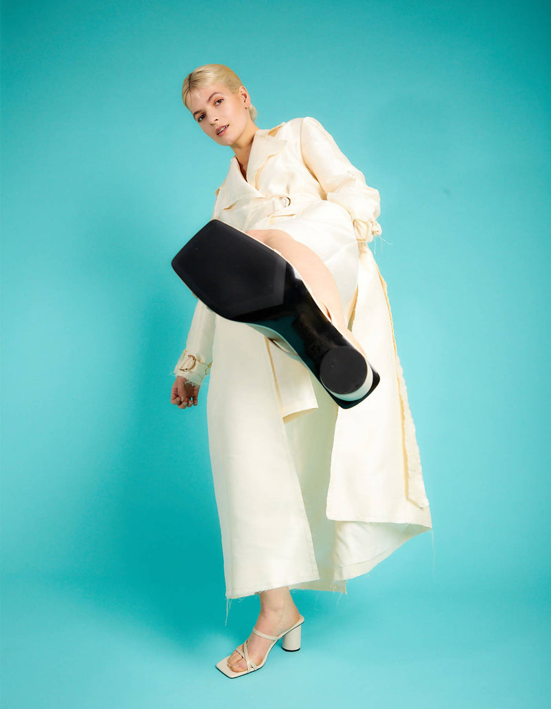 Abby Taffeta Coat