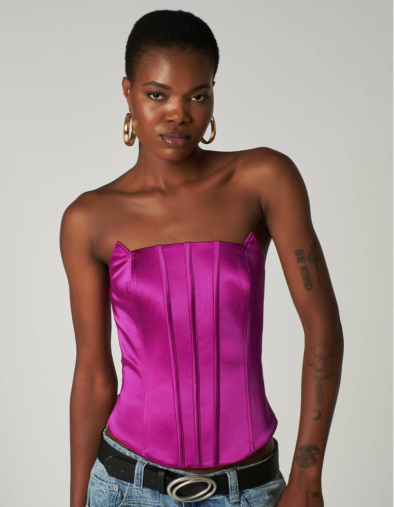 Kylie Fuchsia Corset