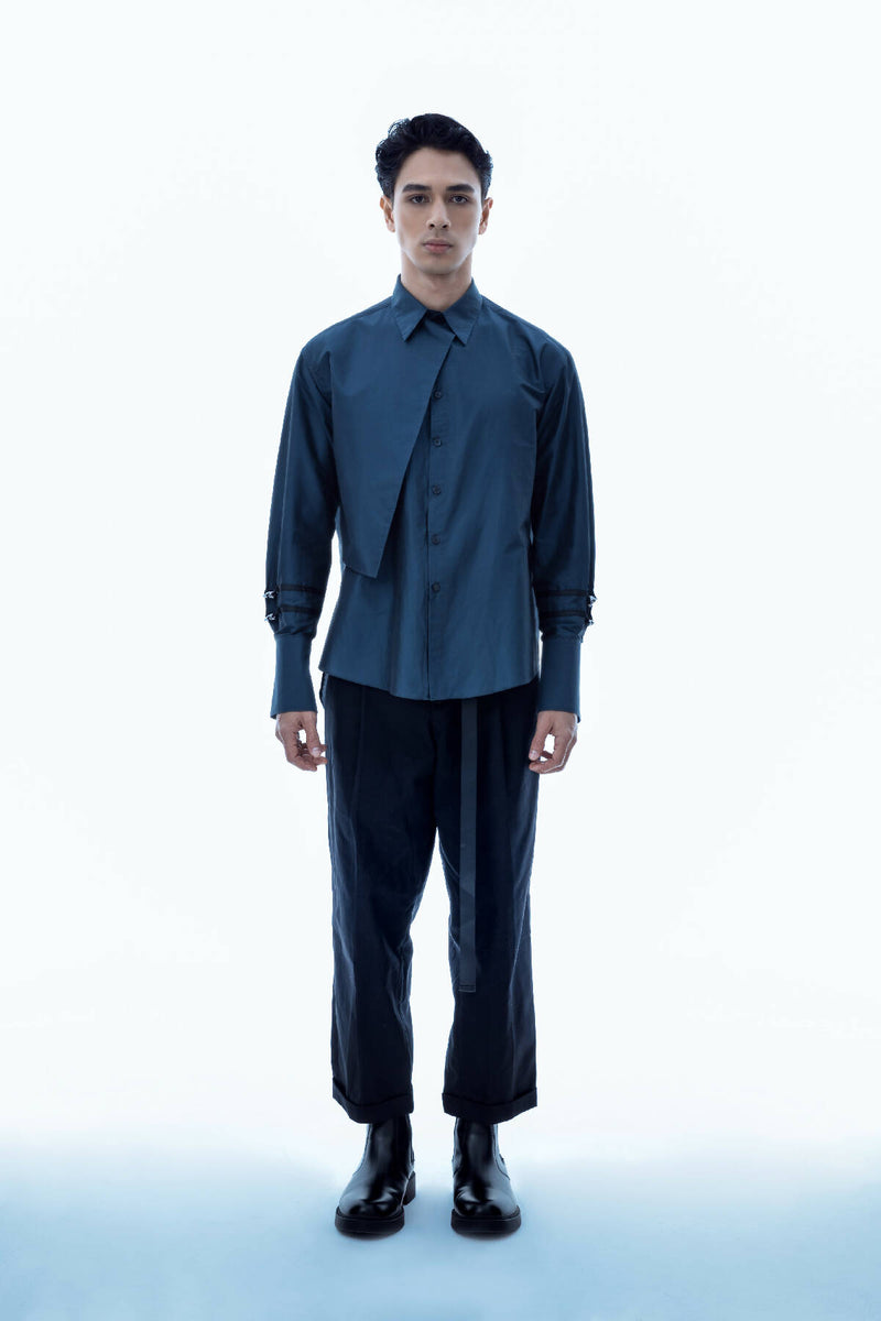 Gunmetal Layered Shirt