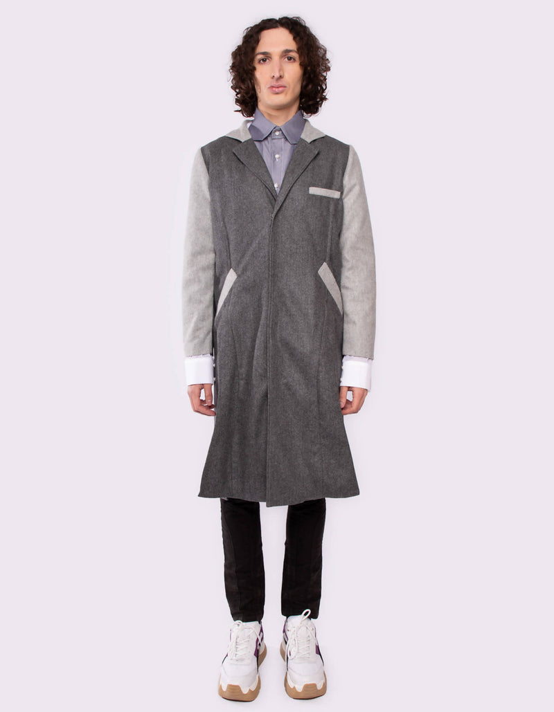 Cashmere Brutalist Coat